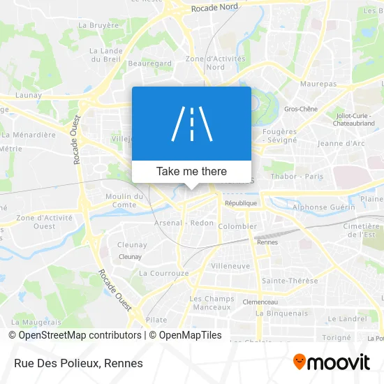 Rue Des Polieux map