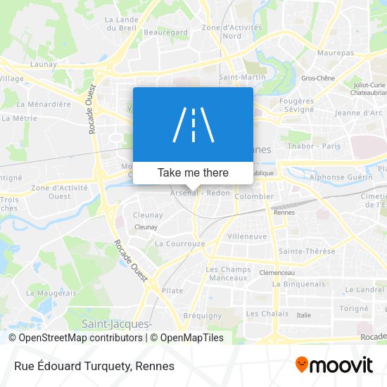 Rue Édouard Turquety map