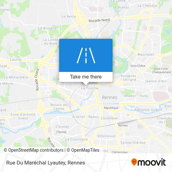 Rue Du Maréchal Lyautey map