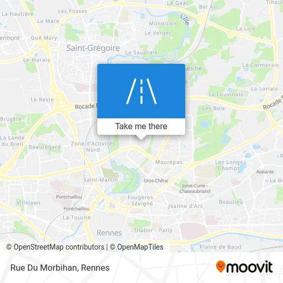 Rue Du Morbihan map