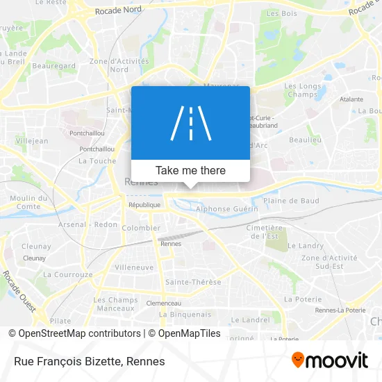 Rue François Bizette map