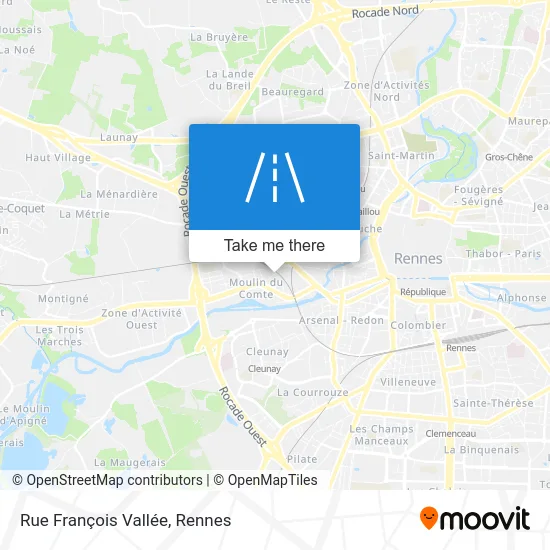 Rue François Vallée map