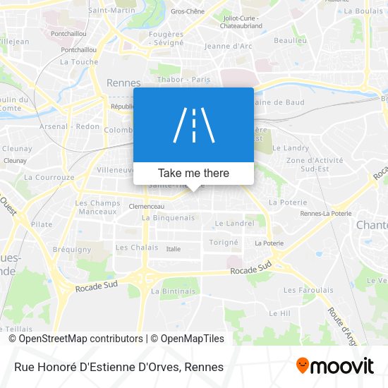 Rue Honoré D'Estienne D'Orves map
