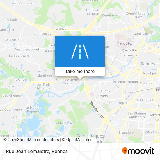 Rue Jean Lemaistre map