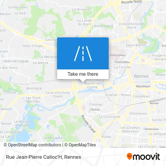 Rue Jean-Pierre Calloc'H map