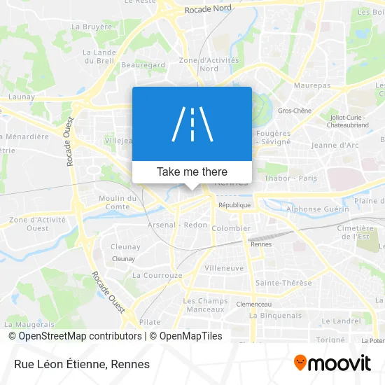 Rue Léon Étienne map