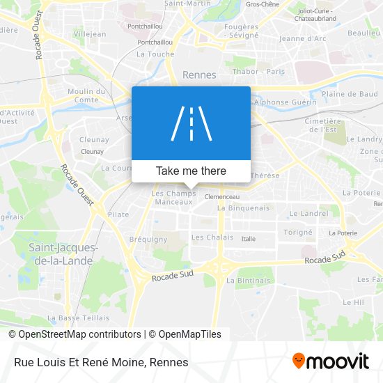 Rue Louis Et René Moine map
