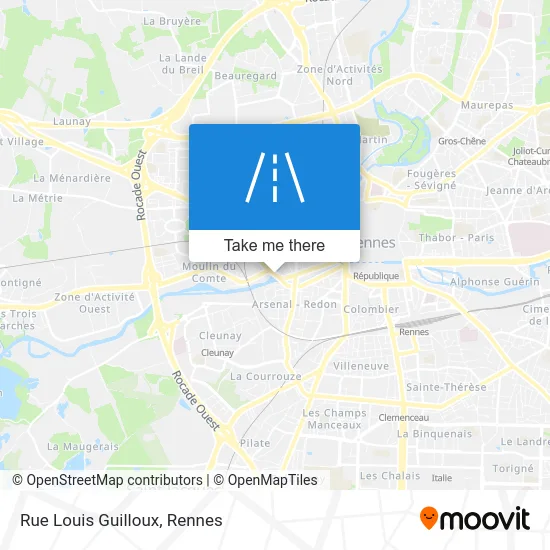 Rue Louis Guilloux map