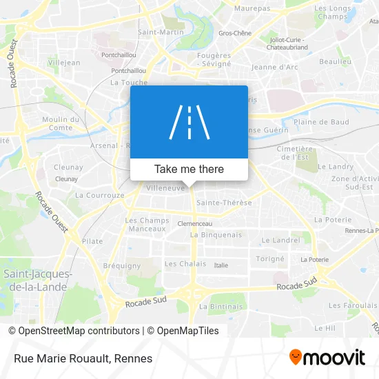 Rue Marie Rouault map