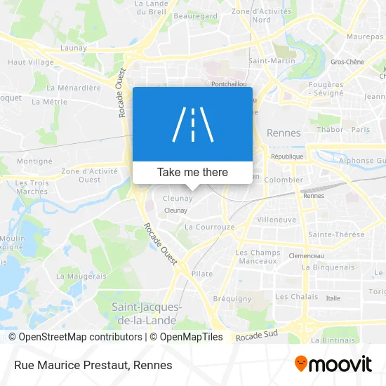 Rue Maurice Prestaut map