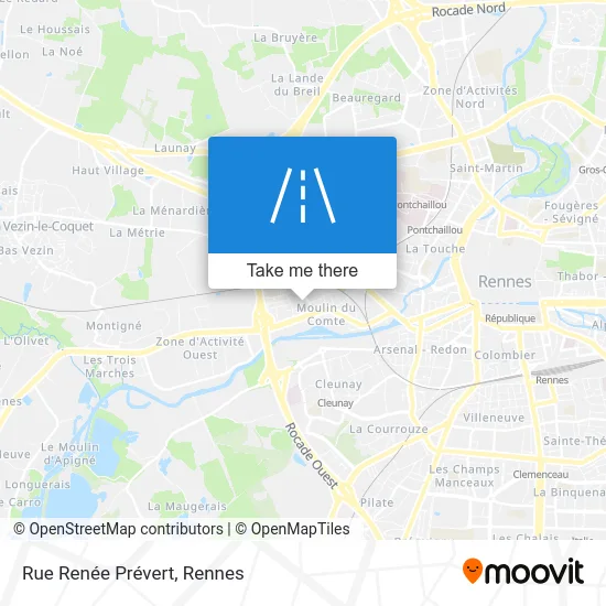 Rue Renée Prévert map