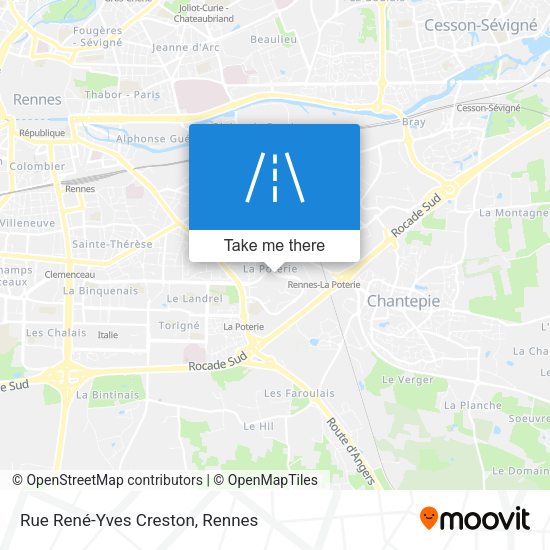Rue René-Yves Creston map