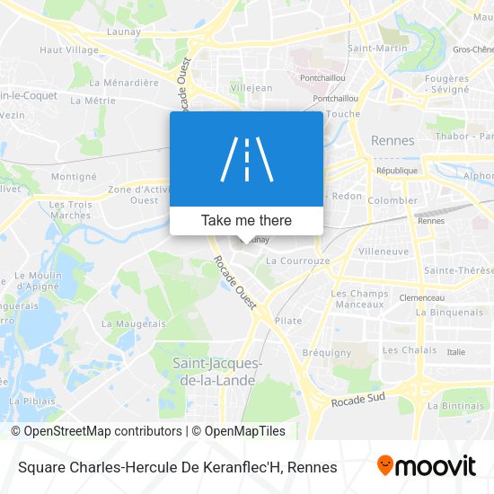 Square Charles-Hercule De Keranflec'H map
