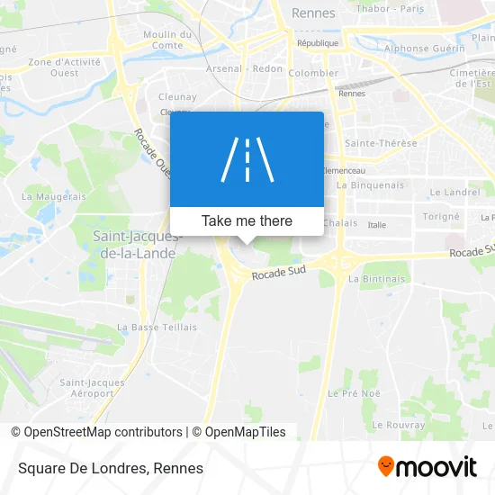 Square De Londres map