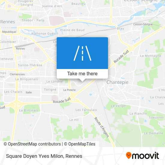 Square Doyen Yves Milon map