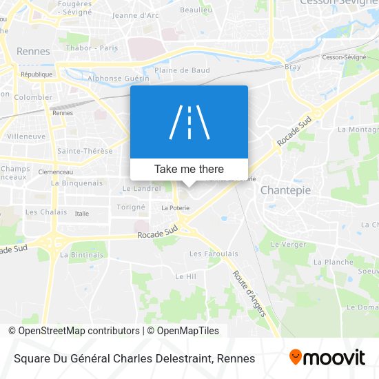 Square Du Général Charles Delestraint map