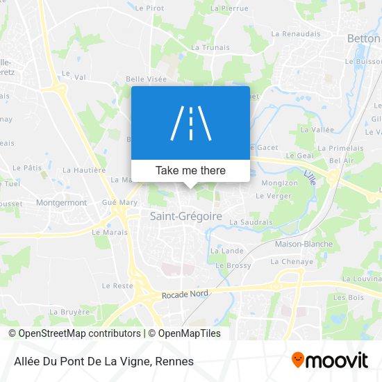 Allée Du Pont De La Vigne map