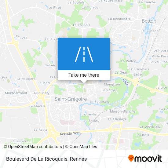 Boulevard De La Ricoquais map
