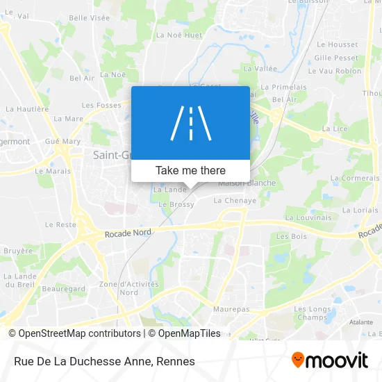 Rue De La Duchesse Anne map