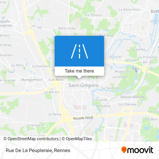 Rue De La Peupleraie map