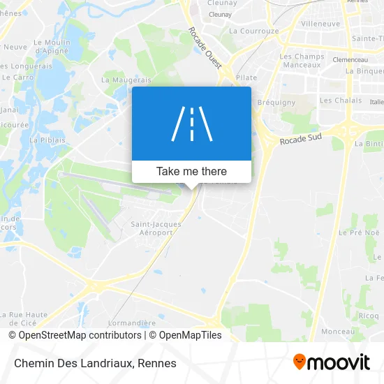 Chemin Des Landriaux map