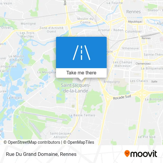 Rue Du Grand Domaine map