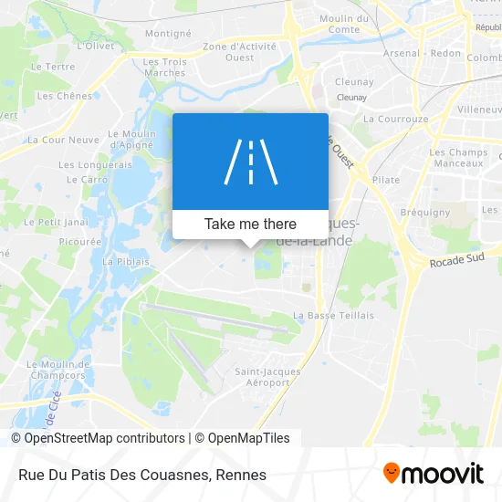 Rue Du Patis Des Couasnes map