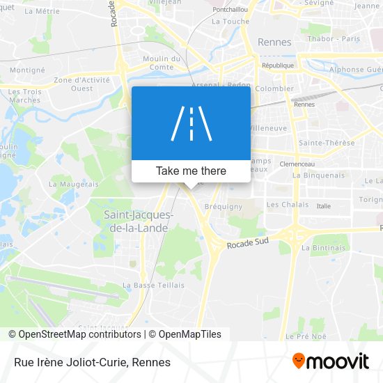 Rue Irène Joliot-Curie map