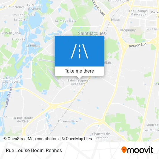 Rue Louise Bodin map