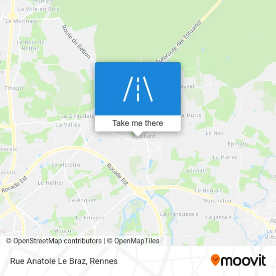 Rue Anatole Le Braz map