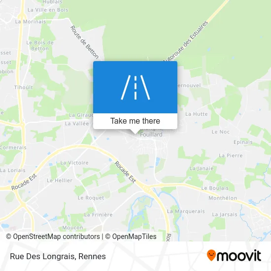 Rue Des Longrais map