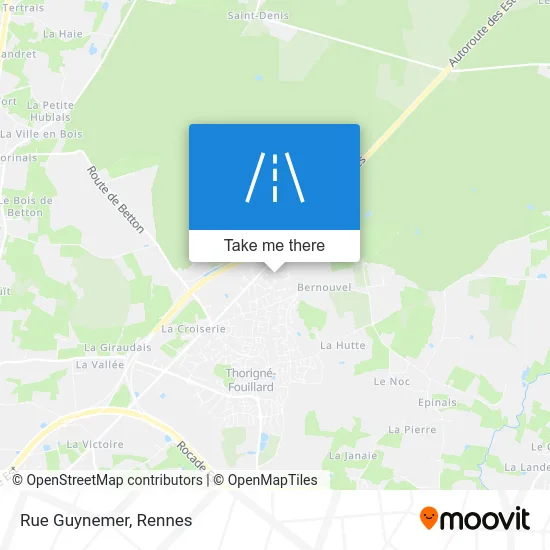 Rue Guynemer map