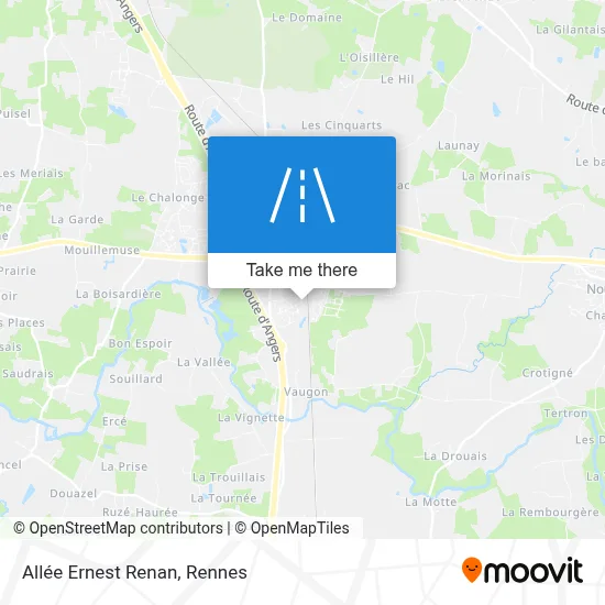 Allée Ernest Renan map