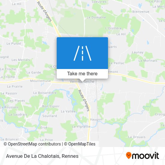 Avenue De La Chalotais map