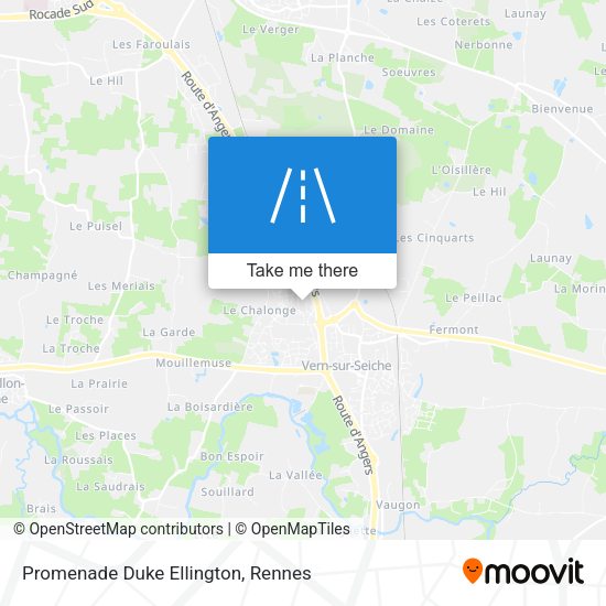 Promenade Duke Ellington map