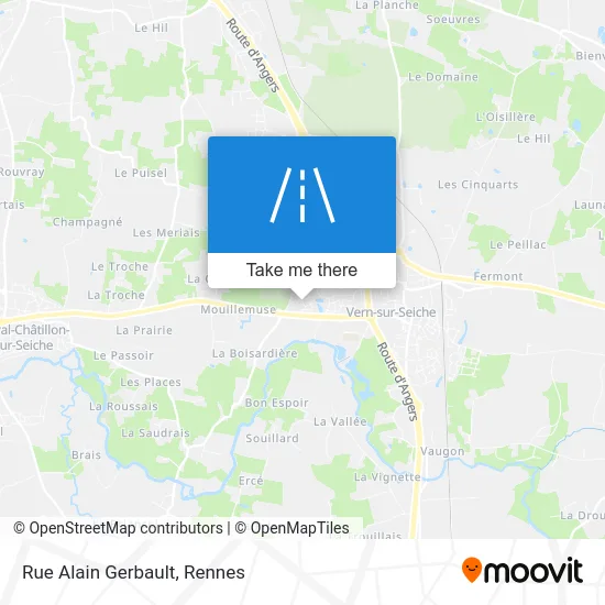 Rue Alain Gerbault map