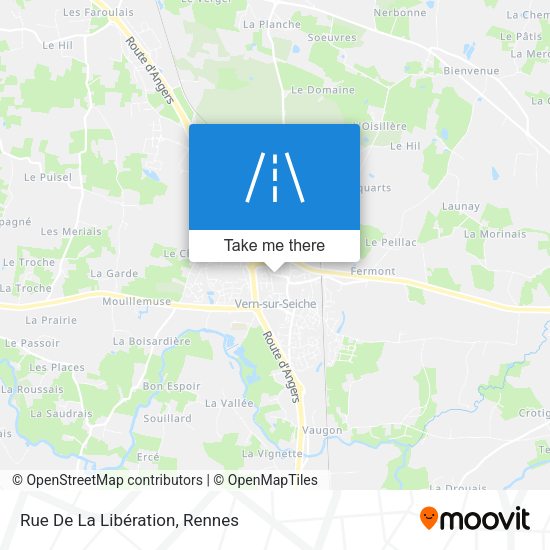 Rue De La Libération map
