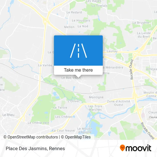 Place Des Jasmins map