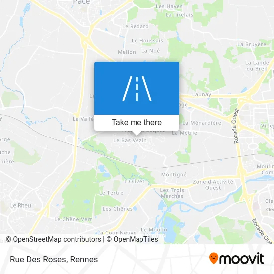 Rue Des Roses map
