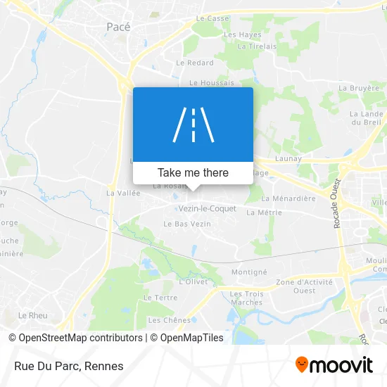 Rue Du Parc map