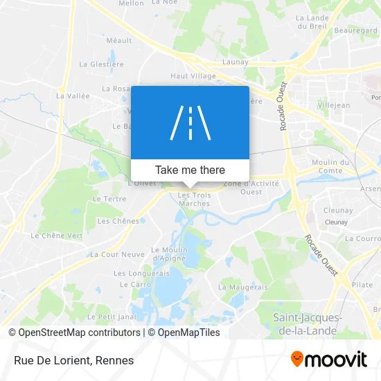 Rue De Lorient map