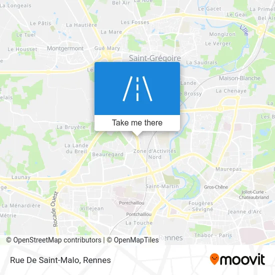 Rue De Saint-Malo map