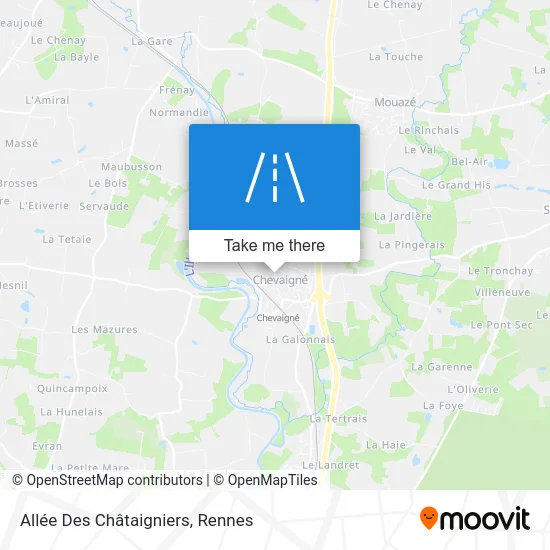 Allée Des Châtaigniers map