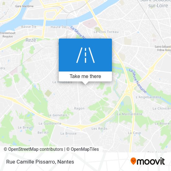 Rue Camille Pissarro map