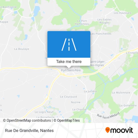 Rue De Grandville map