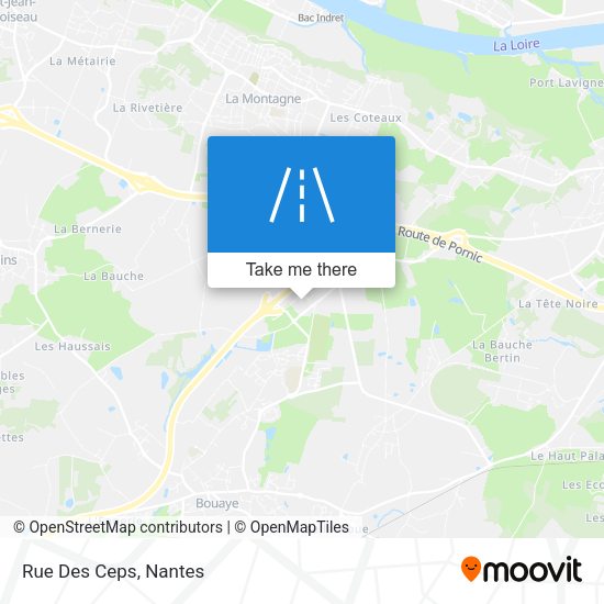 Rue Des Ceps map