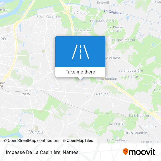 Impasse De La Casinière map