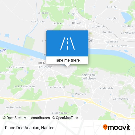 Place Des Acacias map