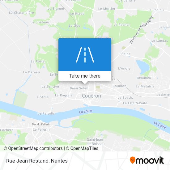 Rue Jean Rostand map