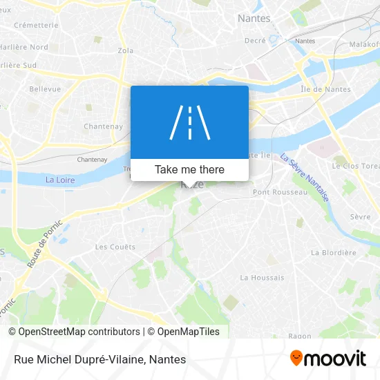 Rue Michel Dupré-Vilaine map